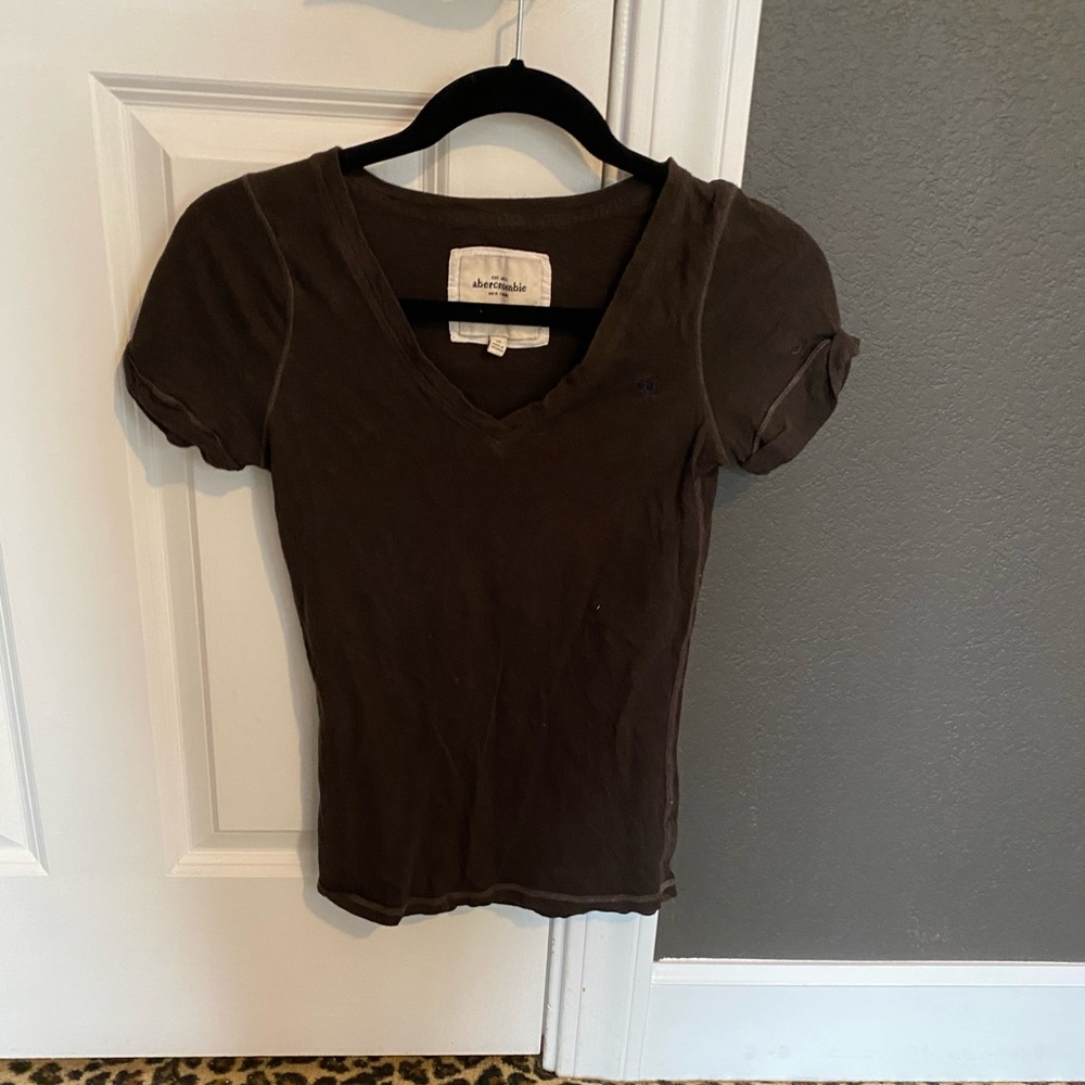 Abercrombie Brown Tee Shirt